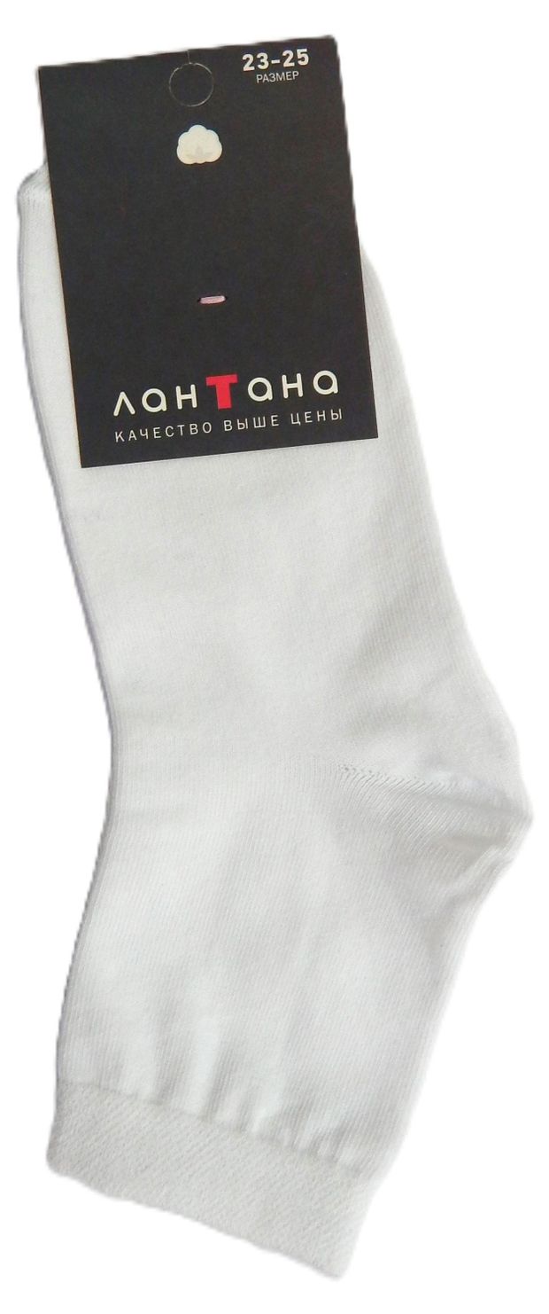 Носки женские Лантана белые, р.23-25