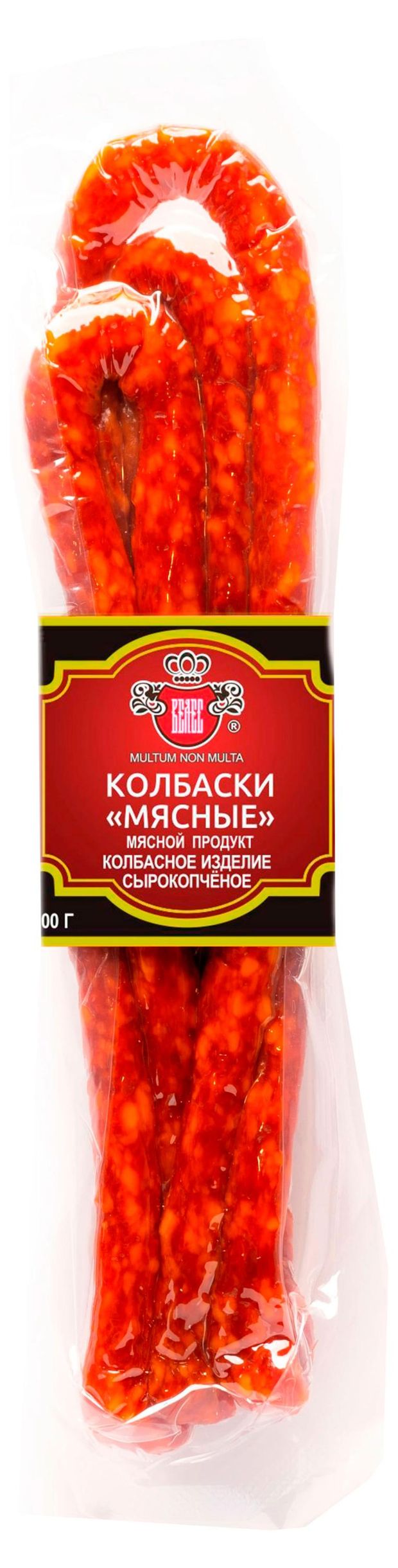 Колбаски сырокопченые Велес мясные, 100 г