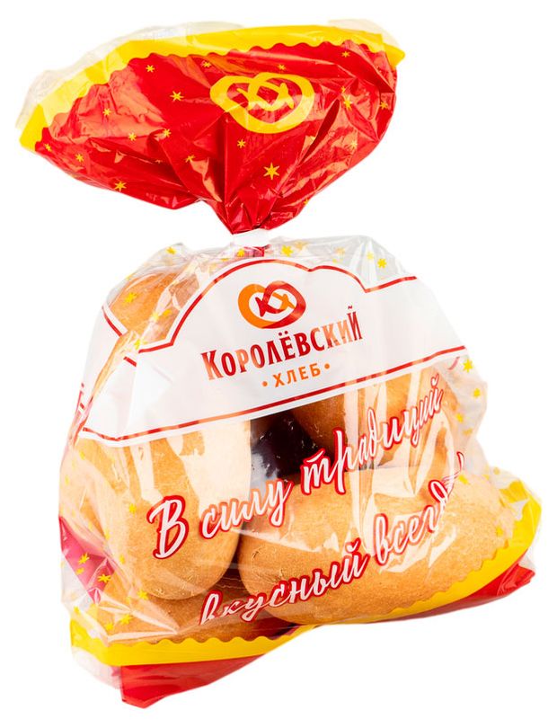 Булочка Королёвский хлеб к сосиске, 5х50 г