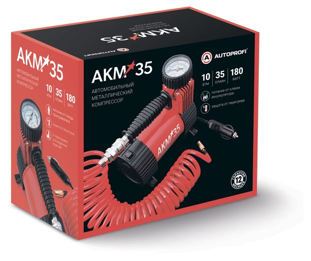 Компрессор воздушный Autoprofi AKM-3535 л AKM-35