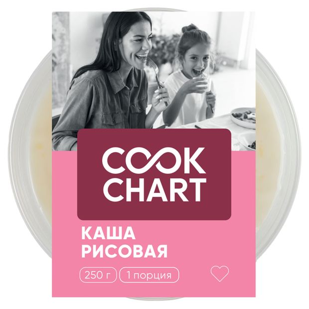 Каша Cook Chart рисовая, 250 г
