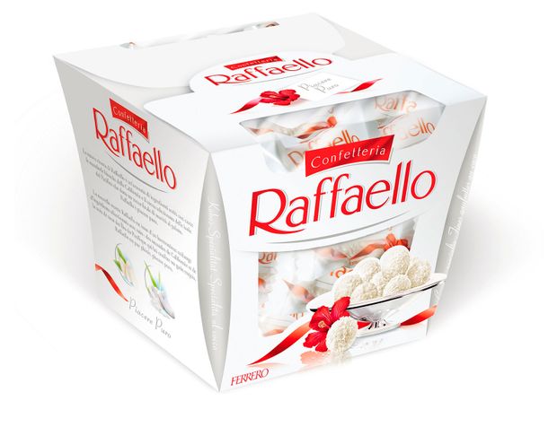 Конфеты RAFFAELLO с цельным миндальным орехом в кокосовой обсыпке, 150 г