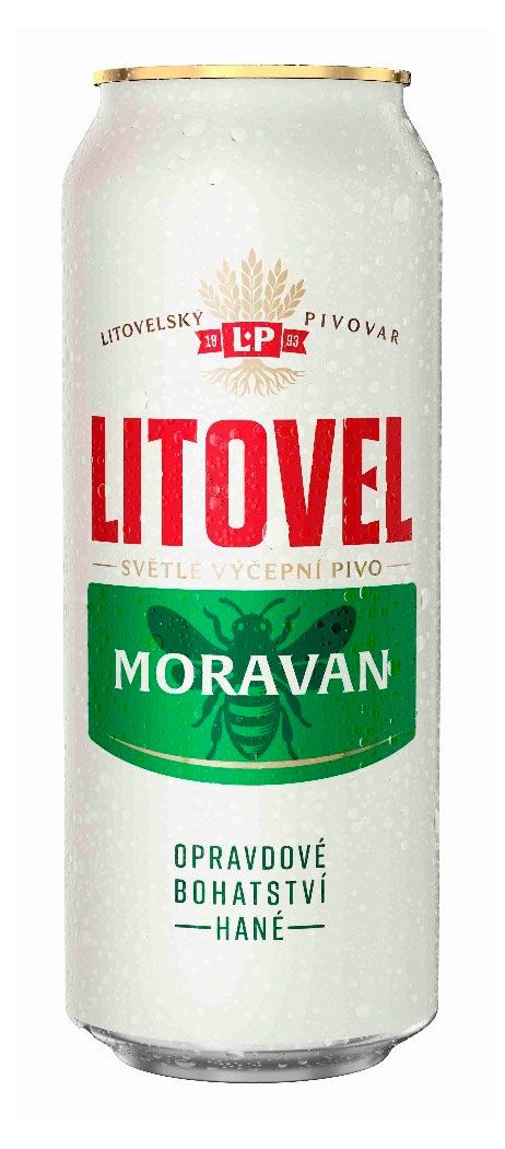Пиво светлое litovel Moravan 4,6% Чехия, 0,5 л