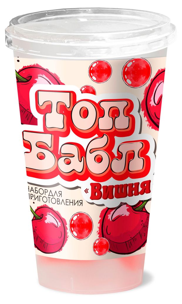 Набор для приготовления бабл ти Топ Бабл со вкусом вишни, 87 г
