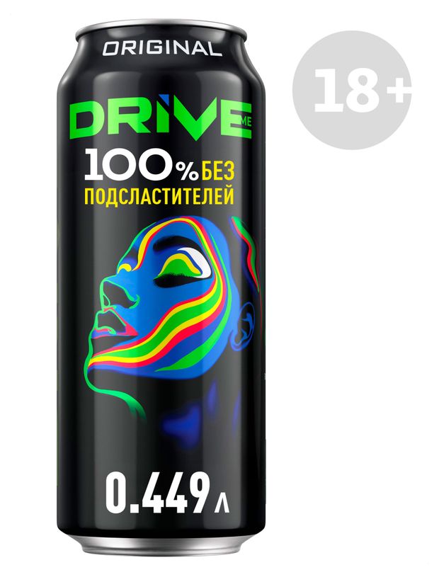 Напиток энергетический Drive Me, 449 мл