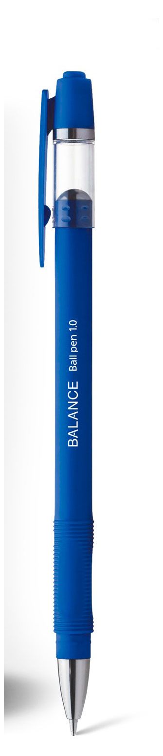 Ручка шариковая Hatber Balance 0,7 мм синяя, 1 шт