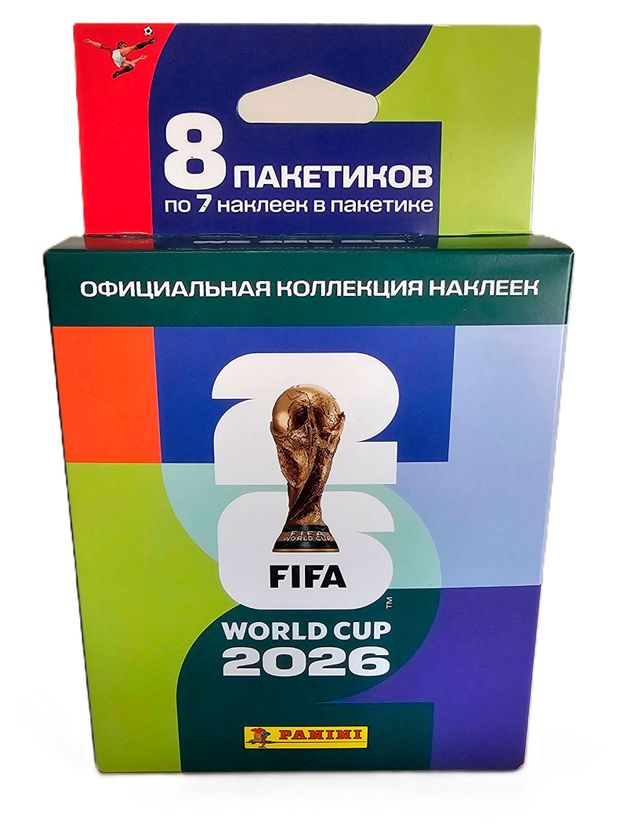 Набор наклеек Panini FIFA World Cup 2026, 1 шт в ассортименте