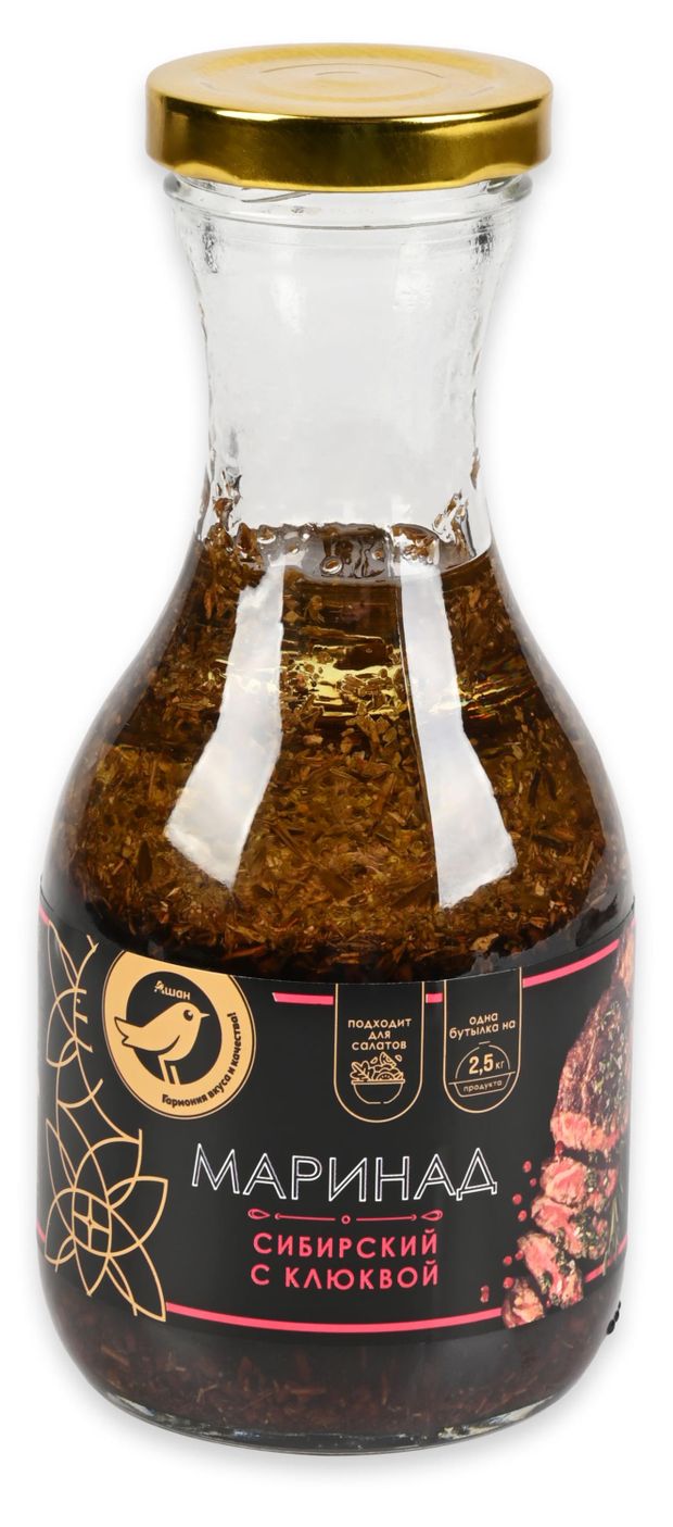 Маринад АШАН Золотая птица Сибирский с клюквой, 250 г