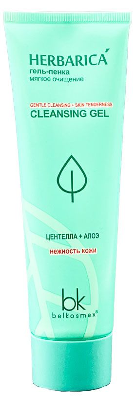 Гель-пенка Belkosmex Herbarica мягкое очищение нежность кожи Беларусь, 80 г