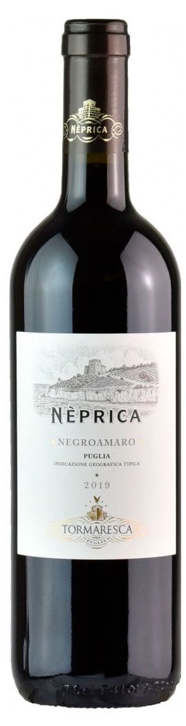 Вино Tormaresca Neprica Negroamaro красное сухое Италия, 0,75 л