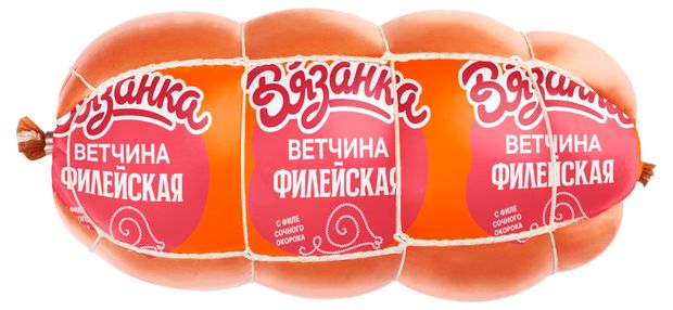 Ветчина вареная Вязанка Филейская, 450 г
