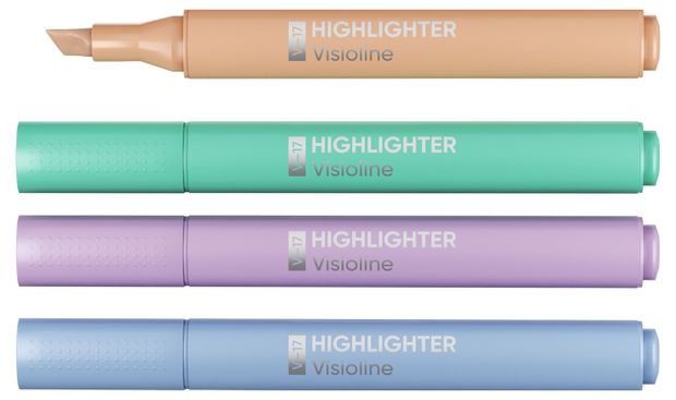 Текстмаркер ErichKrause Visioline V-17 Pastel Bloom, 1 шт