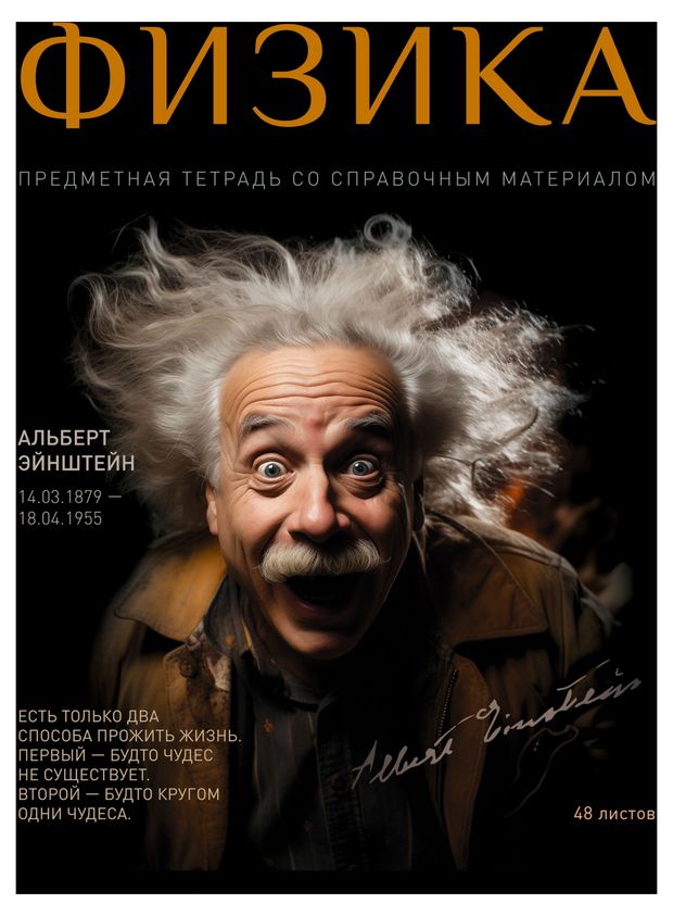 Тетрадь ПЗБМ предметная Физика А5 в клетку, 48 л