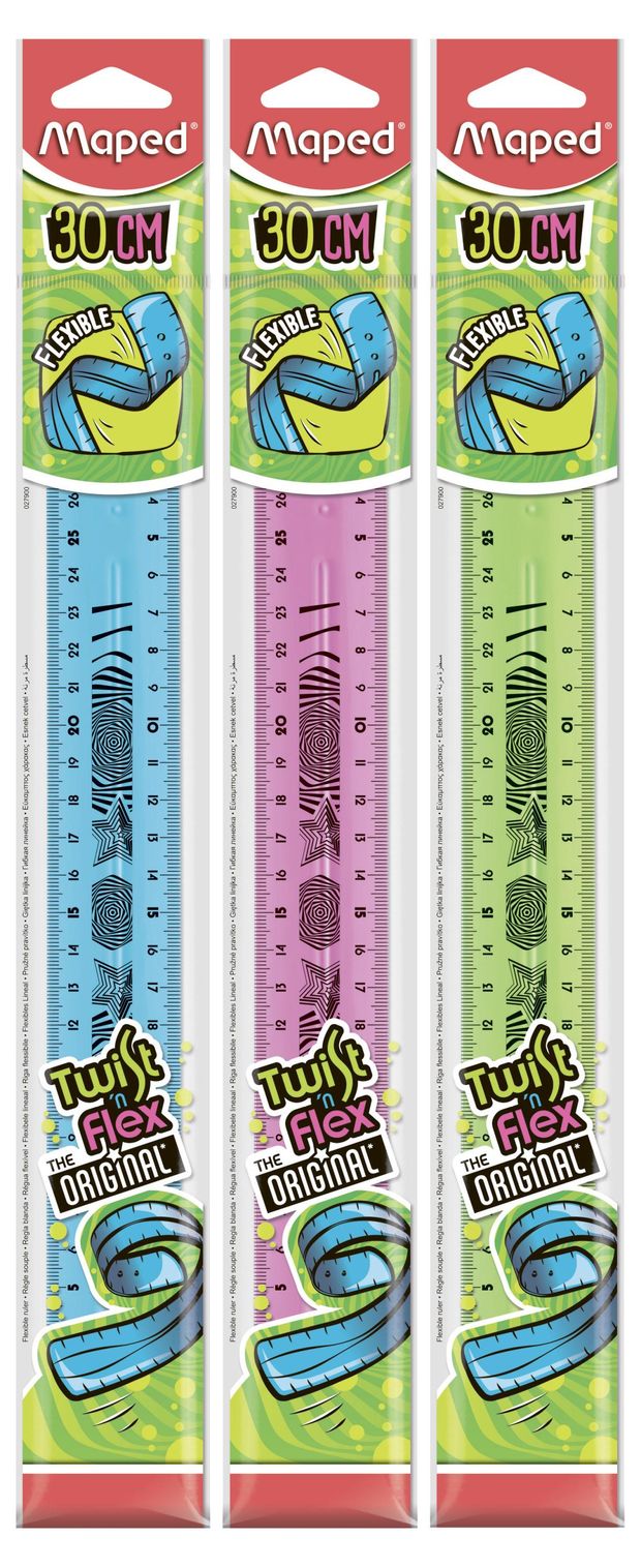 Линейка Maped Twist'n Flex 30 см, 1 шт