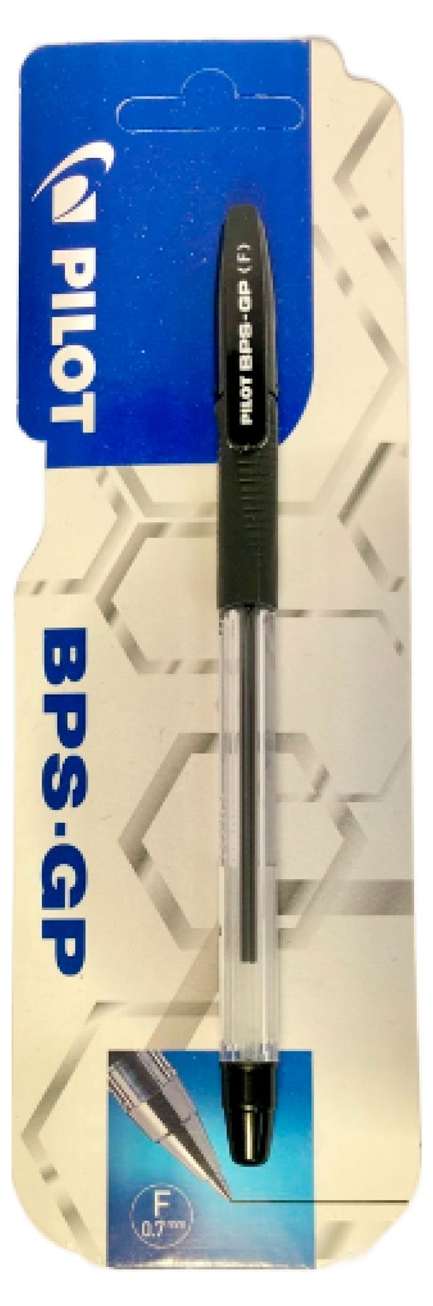 Ручка шариковая Pilot BPS-GP-FINE, 0,N6444, 0,7 мм, черная