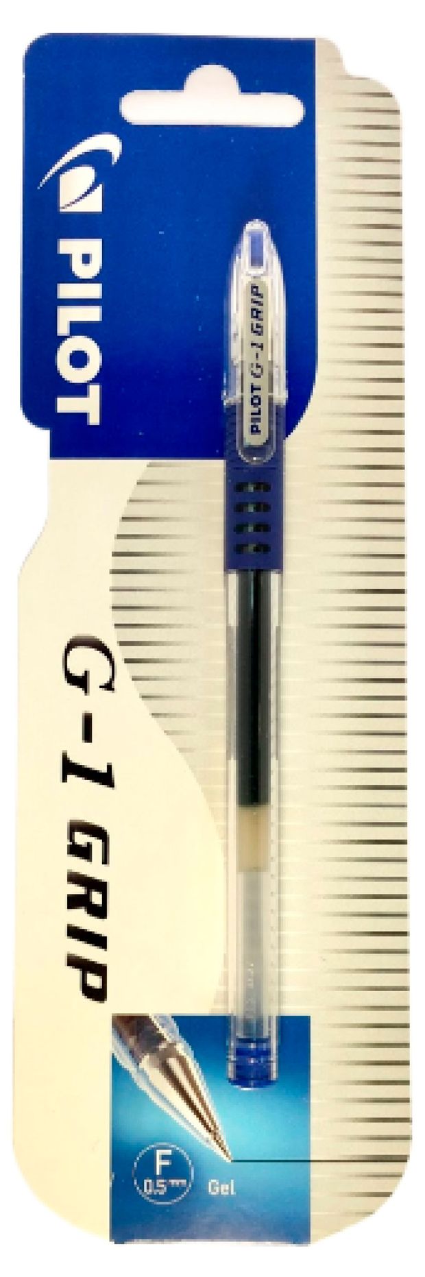 Ручка гелевая Pilot G-1 GRIP, синяя, 0,5 мм