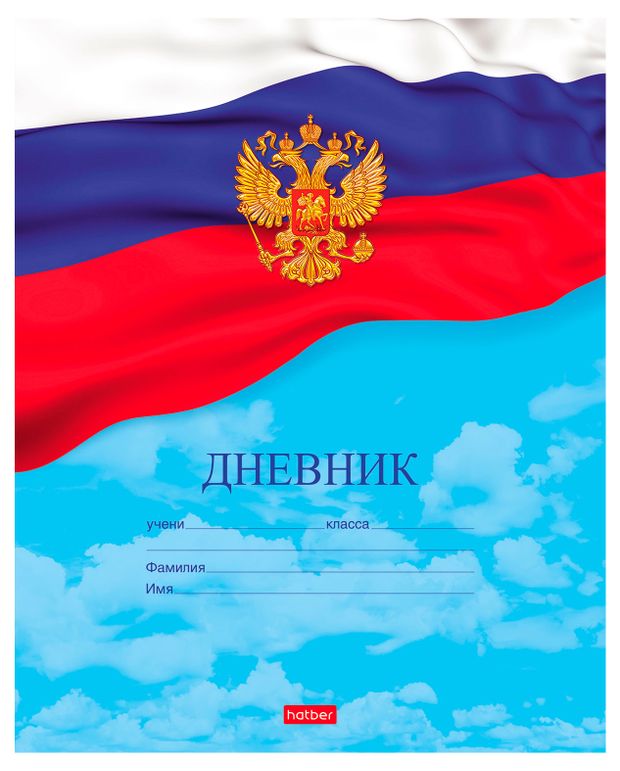 Дневник школьный для 1-11 классов Hatber на скобе А5, 40 л