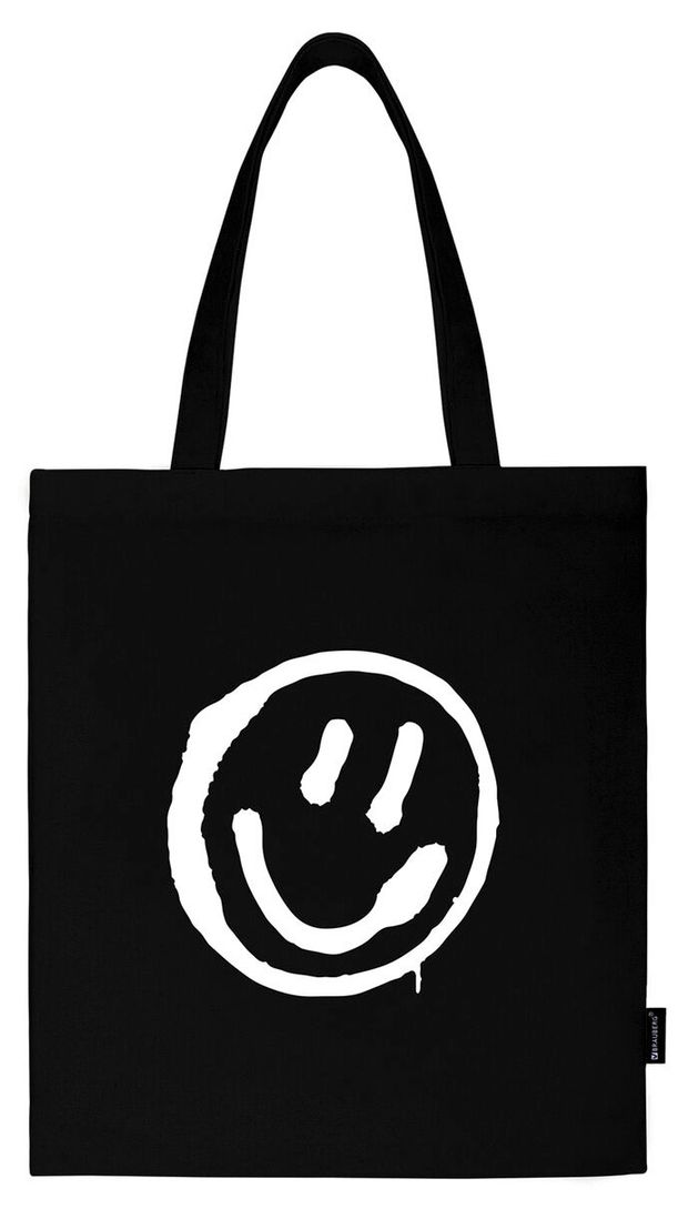 Сумка шоппер BRAUBERG Smiley, 40х35 см