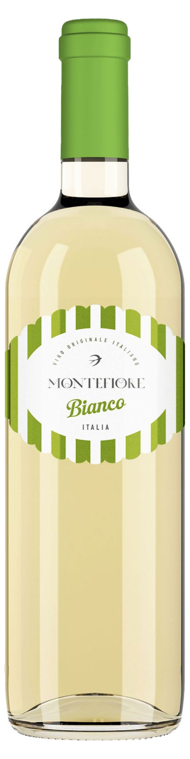 Вино Montefiore Bianco белое полусухое Италия, 0,75 л