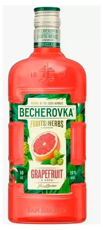 Ликер десертный Becherovka Грейпфрут и хмель Чехия, 0,5 л