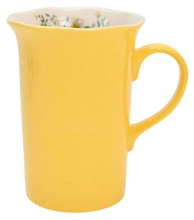 Кружка Royal Rabbit Cup Bloom фарфор желтая, 365 мл