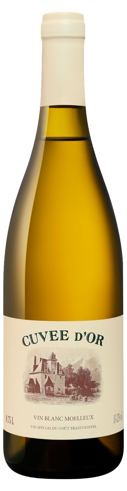 Вино Cuvee d'Or белое полусладкое Россия, 0,75 л