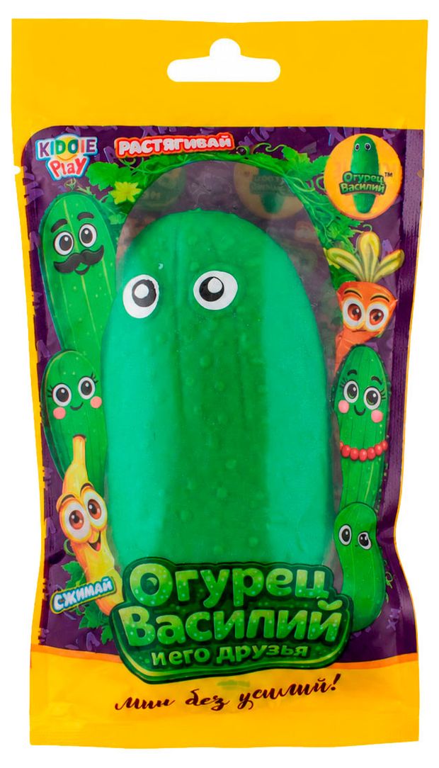 Игрушка-антистресс Огурец KiddiePlay 12,5х5х3,5 см, 1 шт