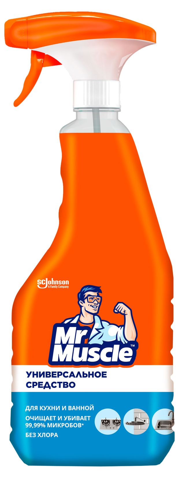 Чистящее средство Mr. Muscle Универсальное, 520 мл