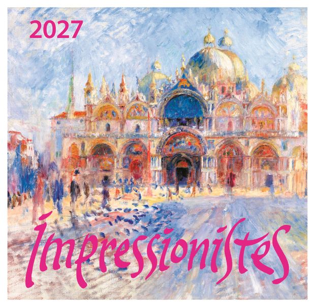 Календарь настенный Эксмо Импрессионисты на 2027 год, 170х170 мм