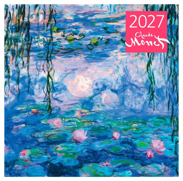 Календарь настенный Эксмо Клод Моне на 2027 год, 300х300 мм