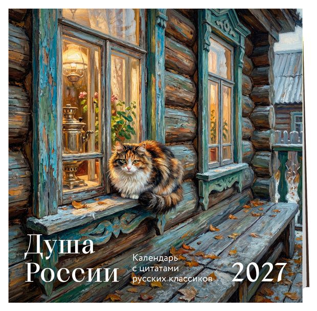 ЭКСМО Душа России.Календарь настенный на 2027 год (300х300мм)
