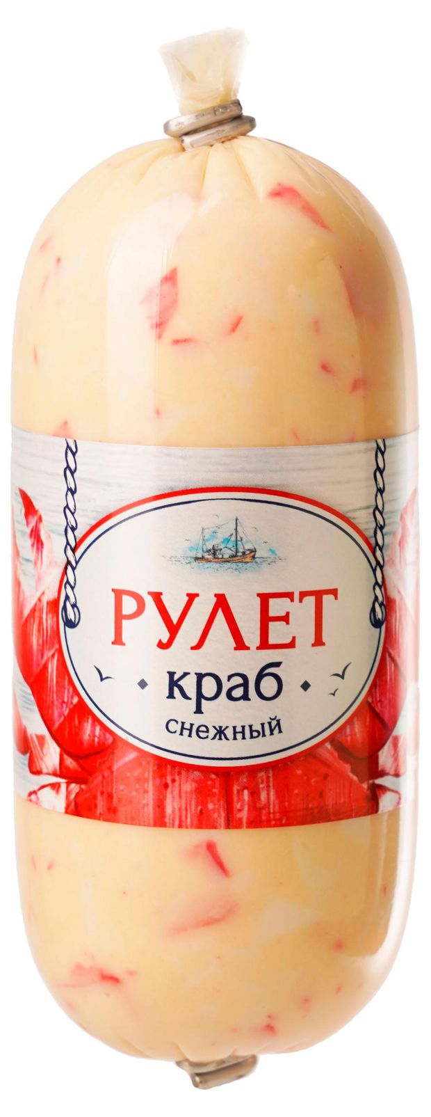 Рулет на основе фарша сурими Европром Краб снежный, 350 г