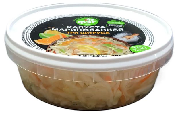 Капуста маринованная ФЭГ три цитруса, 350 г