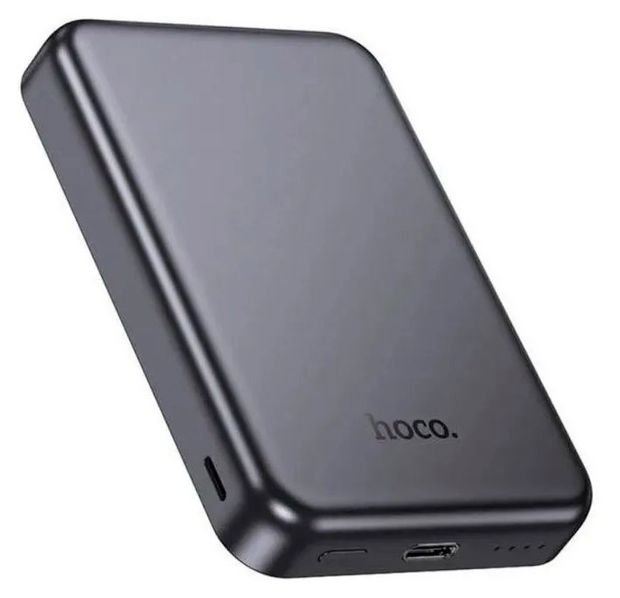 фото Аккумулятор внешний портативный hoco j160 5000mah magnetic беспроводная зарядка