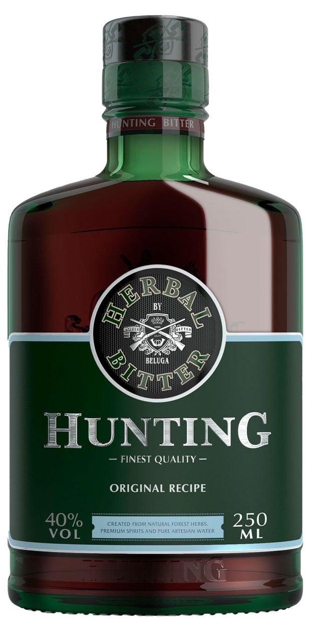 Ликер Hunting Herbal Россия, 0,25 л