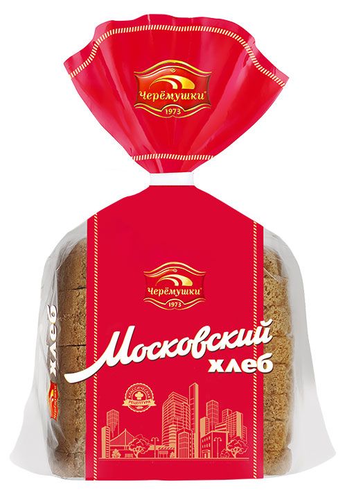 Хлеб ржано-пшеничный Черёмушки Московский нарезка, 340 г