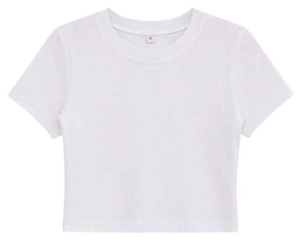 Кроп-топ женский InExtenso белый, р. S-XL