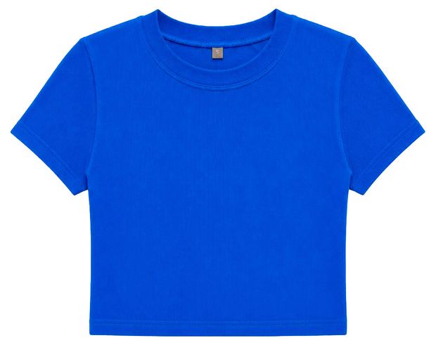 Кроп-топ женский InExtenso синий, р. S-XL