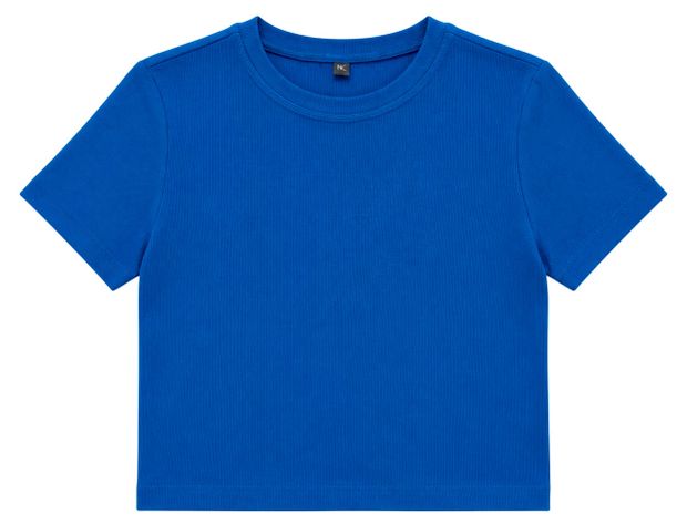 Кроп-топ женский InExtenso джинсовый, р. S-XL