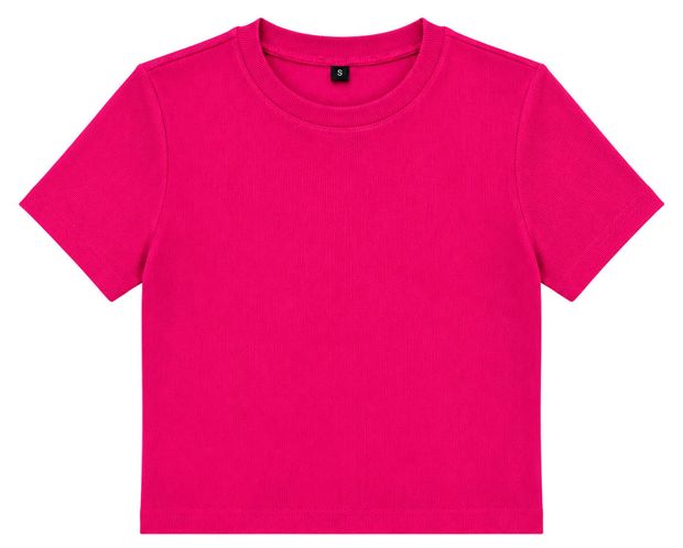 Кроп-топ женский InExtenso малиновый, р. S-XL