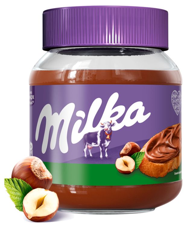 Паста ореховая Milka с добавлением какао, 350 г