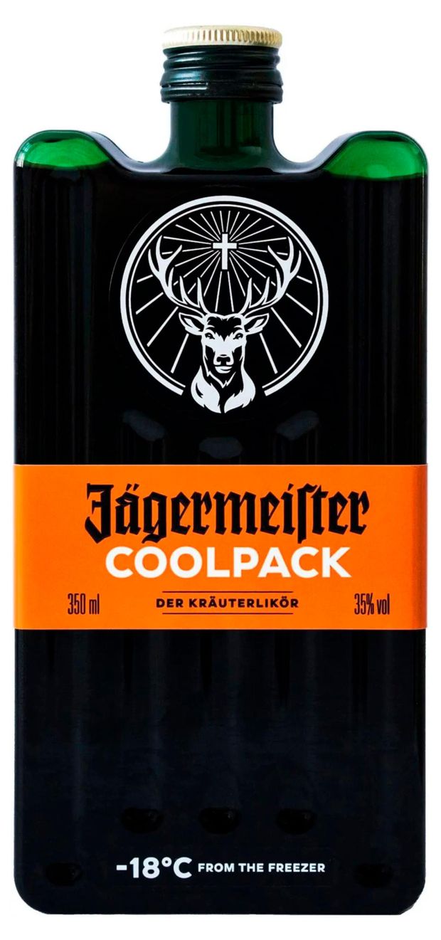Ликер Jagermeister Coolpack Германия, 0,35 л