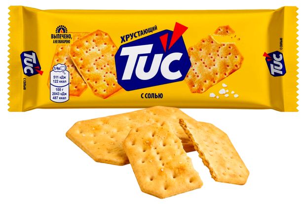 Крекер Tuc Original с солью, 100 г