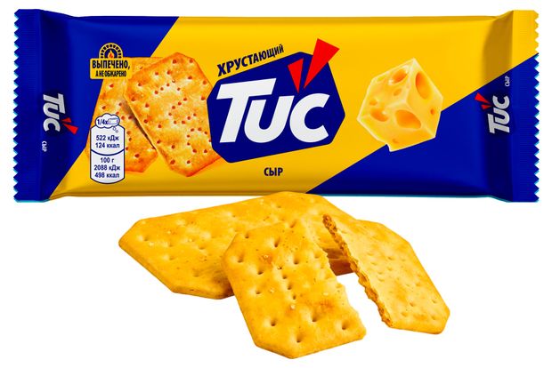 Крекер Tuc с сыром, 100 г