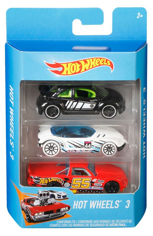 Набор машинок Hot Wheels HW K5904, 3 шт в ассортименте