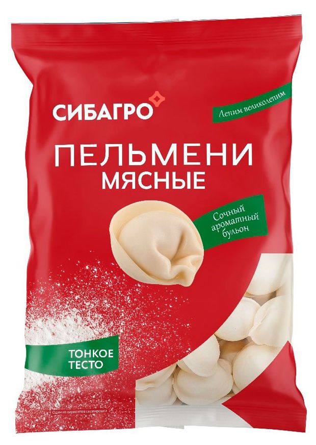 Пельмени СИБАГРО Мясные, 800 г