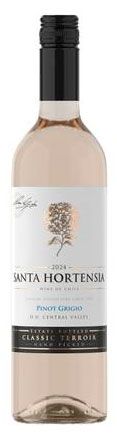 Вино Santa Hortensia Pinot Grigio белое сухое Чили, 0,75 л