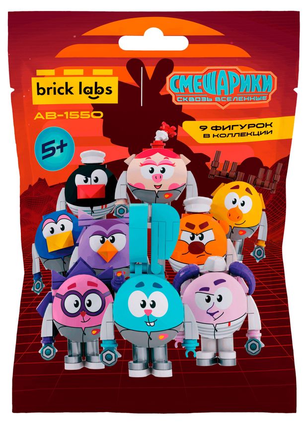 Конструктор Brick Labs Смешарики фильм, 1 шт в ассортименте