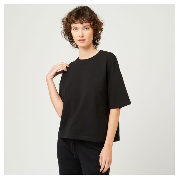 Футболка спортивная женская InExtenso черная, р. XS-XXL