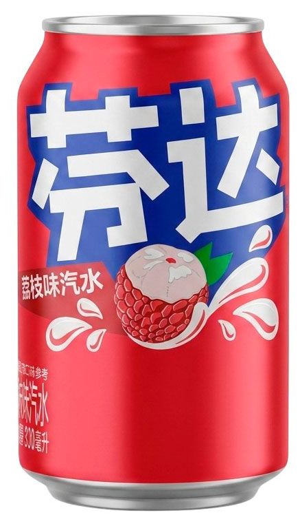 Напиток газированный Fanta со вкусом личи Китай, 330 мл